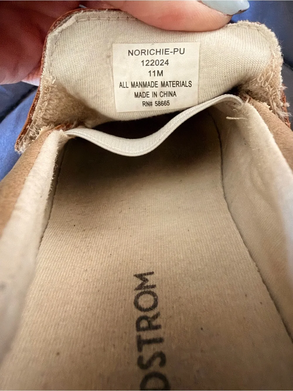 Nordstrom Kids Tan Slip-On Shoes